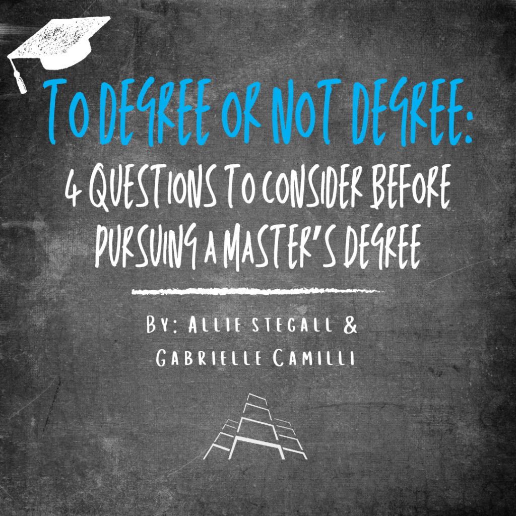 To Degree or Not Degree